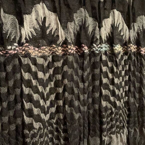 Layers by Lizden soft textured embroidered scarf - Picture 6 of 10